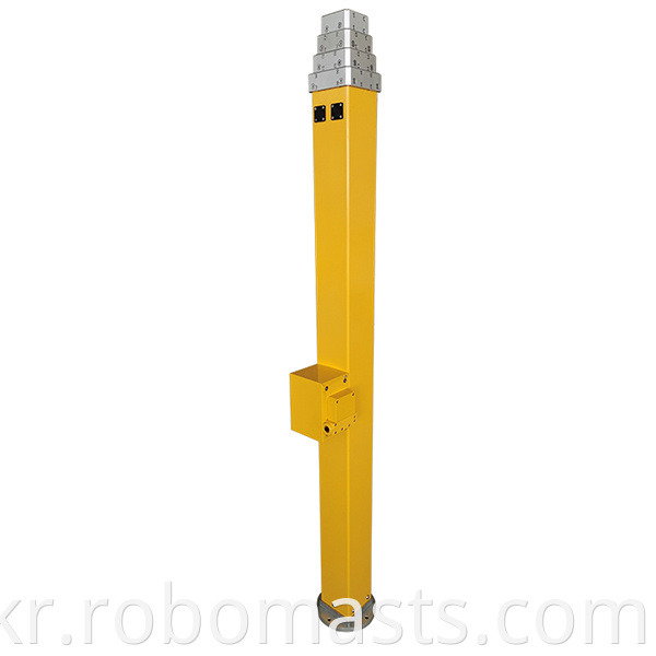 MEW manual winch telescopic mast